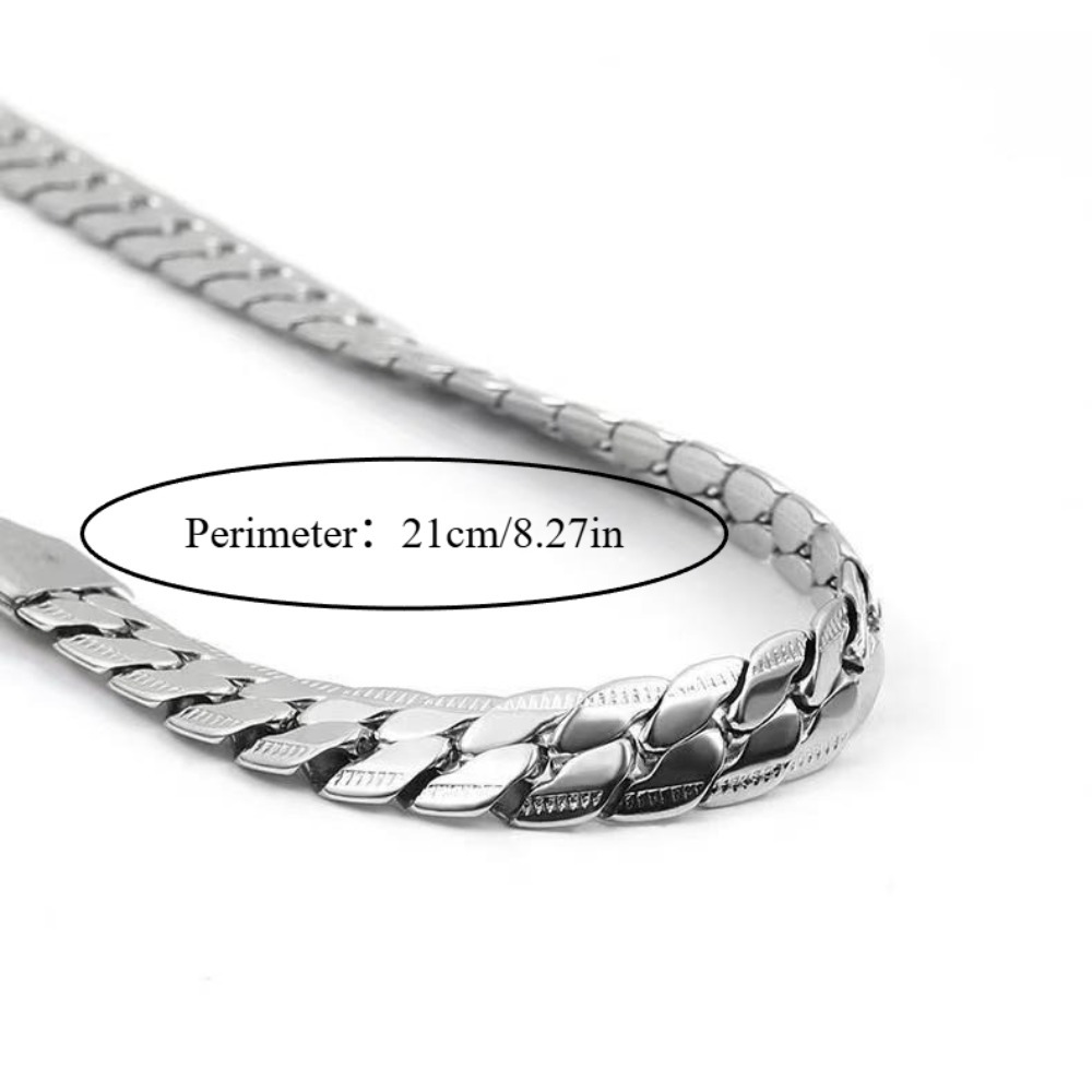 Women's NK Embossed Bracelet, Hip-hop K-POP Style